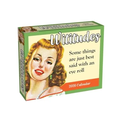Image of Wititudes 2026 Day to Calendar: Some Things Are Best Said with an Eye Roll