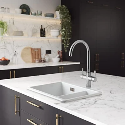 Image of Rangemaster GEO4TIDBF/ GEO Intense 4 in 1 TAP and Boiler Brushed