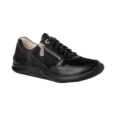 Image of Ganter Women&#039;s Helen H Sneaker, Black, 9 UK