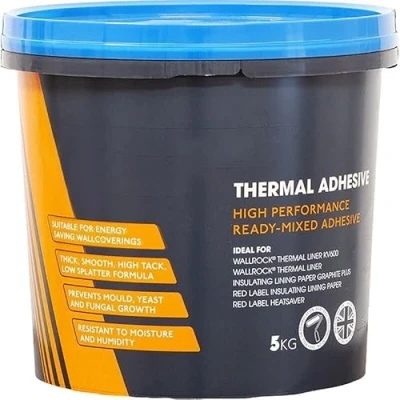 Image of Thermal Liner Adhesive Ready Mixed Heavy Duty Wallpaper Paste 5kg