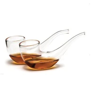 Image of Bar Bespoke Pipe Sipping Glasses 2 Pack