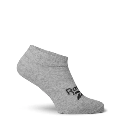 Image of Reebok UNISEX Active Foundation ANKLE SOCKS, medium grey heather, M