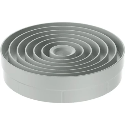 Image of BORA PUEDL original air inlet nozzle light grey for PURE extractor system, cooktop accessories