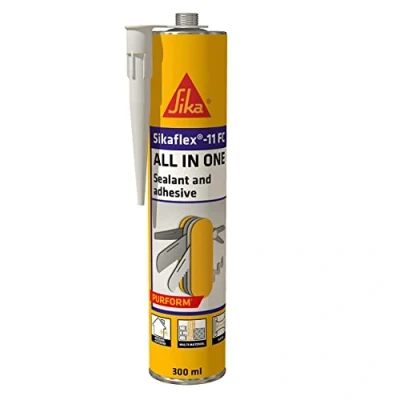Image of Sika Sikaflex 11FC+ Adhesive and Sealant, Grey, 300 ml
