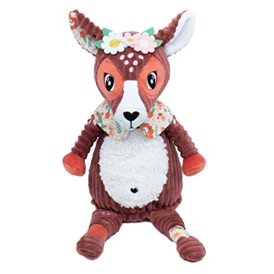 Image of Les Deglingos Melimelos The Deer Original Plush Toy, Ultra Soft Fabric, Gifts for Birth, Decoration Children&#039;s Room, Cuddly Toy Baby, Infants and Children