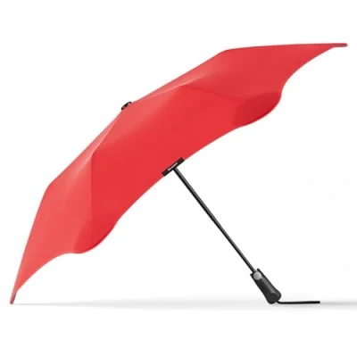 Image of BLUNT Metro Travel Umbrella 100cm Windproof Umbrella, Compact for Wind and Rain, Portable, Heavy Duty, UV Protection Red