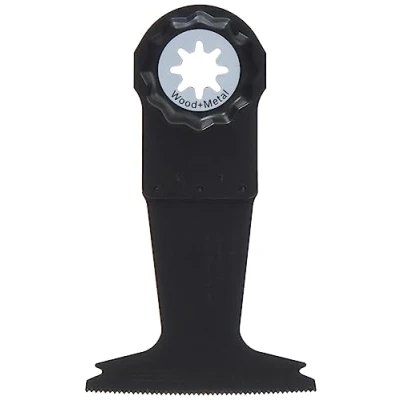Image of Bosch 2609256D56 Starlock Plus PAII 65 APB BIM Plunge Wood and Metal Cut Saw Blade Blue