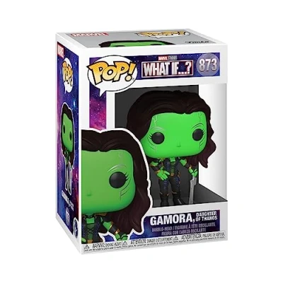 Image of Funko POP! Marvel: Marvel What If Gamora Collectable Vinyl Figure Gift Idea Official Merchandise Toys for Kids &amp; Adults TV Fans Model Collectors and Display