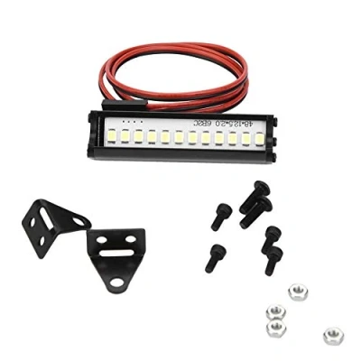 Image of Dilwe RC Car LED Light Bar, Crawler 155mm Bar LEDs Lamp for TRX4 90046 90048 SCX10 1:10 Remote Control Parts