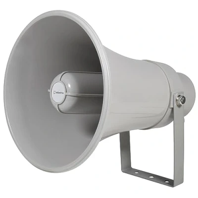 Image of Adastra Weatherproof Outdoor Public Address Speaker Horn with 100V Line Tapping Selector 15W Max