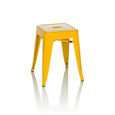 Image of hjh OFFICE 645071 Stool VANTAGGIO metallic Yellow, Suitable for home and gastronomy