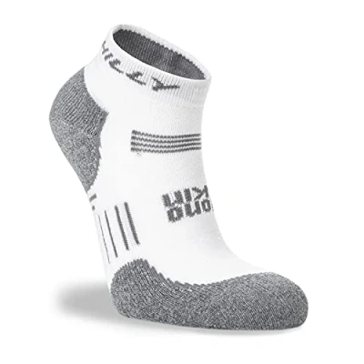 Image of Hilly Unisex Supreme Quarter Max Cushioning, Running Sock, Cocoa/Heather, S UK