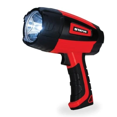 Image of STATUS LED Rechargeable Torch Red &amp; Black