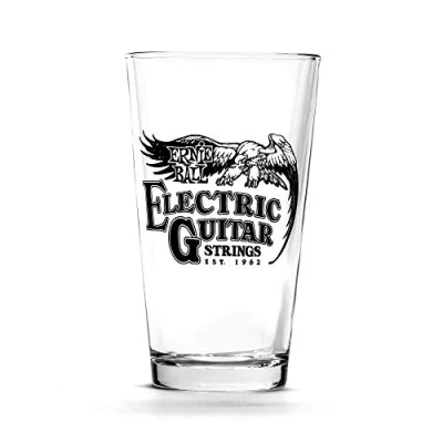Image of Ernie Ball Vintage Logo Pint Glass