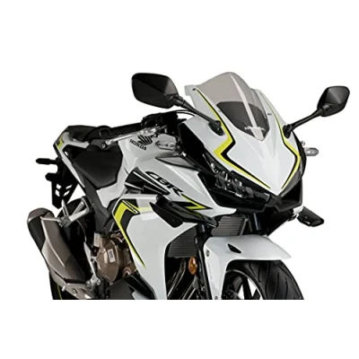 Image of Puig Set of Side Downforce Spoilers for Honda CBR500R 19&#039; Black