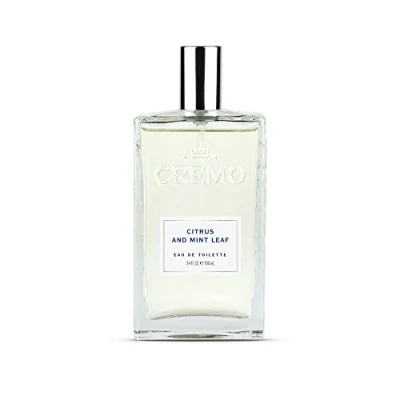 Image of CREMO Citrus and Mint Eau de Toilette for Men Fresh Fragrance Spray 100ml Gift