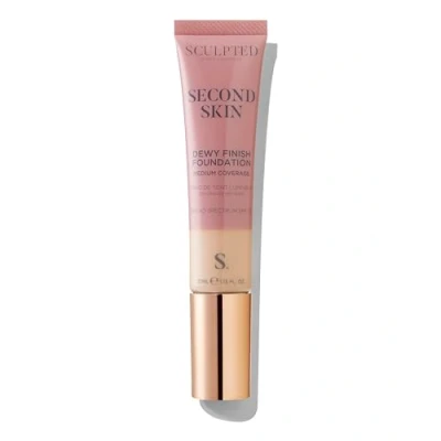 Image of Second Skin Dewy Liquid Mineral Foundation from Sculpted by Aimee (Fair Plus 2.5) 32ml Cruelty Free, Vegan Face for Medium Coverage with SPF 50