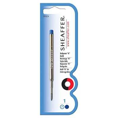 Image of Sheaffer Fine Ballpoint Pen Refill, “K Style, Blue