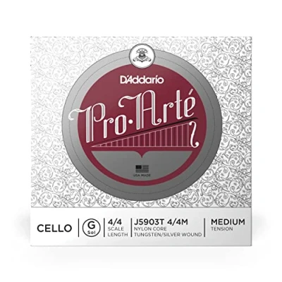 Image of D&#039;Addario Pro Arte Cello Single G String, 4/4 Scale, Medium Tension