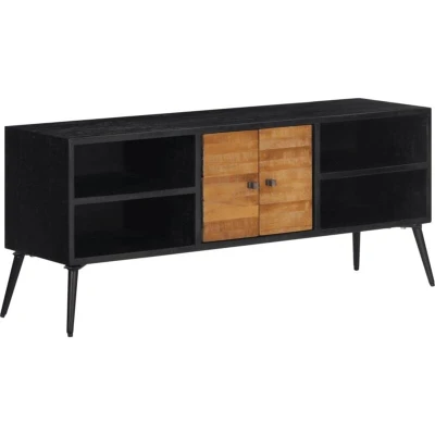 Image of vidaXL TV Cabinet 112x31x45 cm Solid Reclaimed Teak