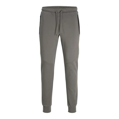 Image of JACK &amp; JONES Men&#039;s Jpstwill Jjfusion Sweat Pants Nb Noos Joggers, Pavement, S