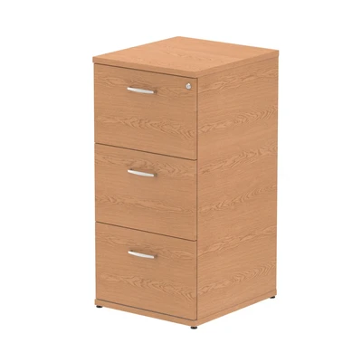 Image of Impulse Filing Cabinet 3 Drawer Oak I000781