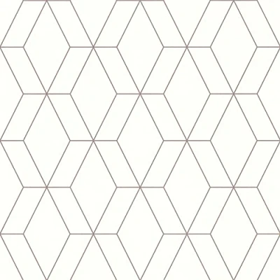 Image of Rasch 278613 Wallpaper Cream White with Geometric Pattern Fine Lines in Gold 10.05 m x 0.53 (L W)