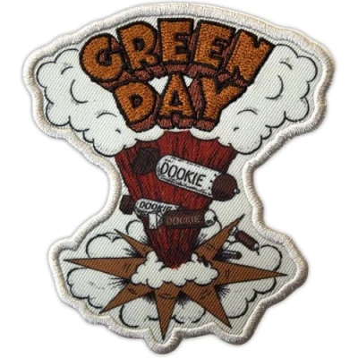 Image of Rock Off officially licensed products Green Day Dookie Bombs Standard Printed Patch Accessory Size