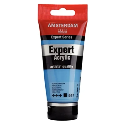 Image of Amsterdam Expert: Artists Acrylic Paint :75ml KINGS BLUE (517) Series 2