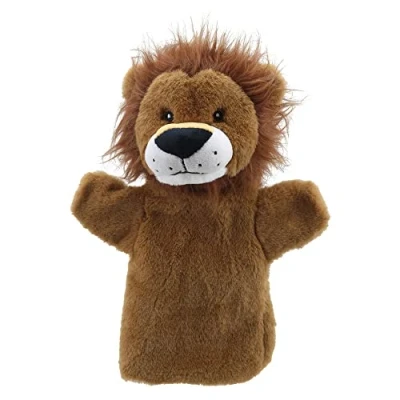 Image of The Puppet Company Lion Eco Animal Buddies, Brown