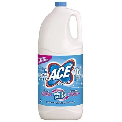 Image of ACE Liquid Bleach, Classic Regular, 5 Liters (5000 ML), 2 Pack