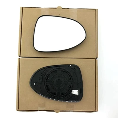 Image of Fits KIA Rio 2012 to 2016 Heated Base Wide Angle Wing Mirror LEFT HAND (UK Passenger Side)