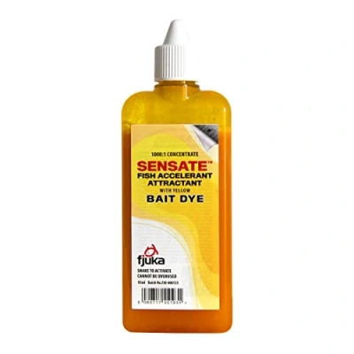 Image of Fjuka Sensate Fish Accelerant Bait Dye 95ml (Yellow)