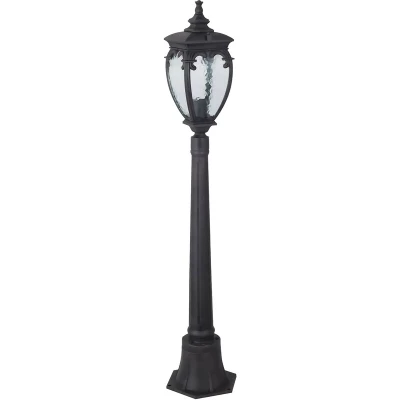 Image of Fleur Outdoor Bollard Bronze Antique, IP44