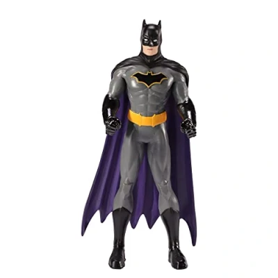 Image of Batman Mini Bendy fig 5.5in (14cm) Noble Toys Miniature Bendable Figure Posable Doll Figures