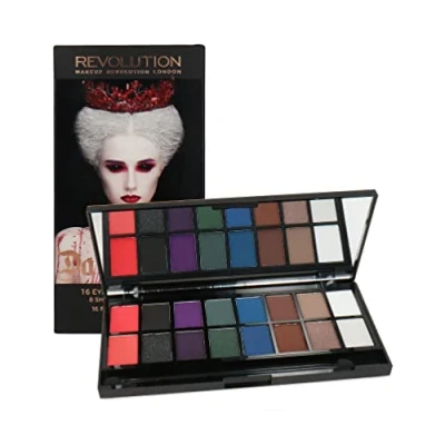 Image of Makeup Revolution Halloween Eye Shadow Palette Dark Reign