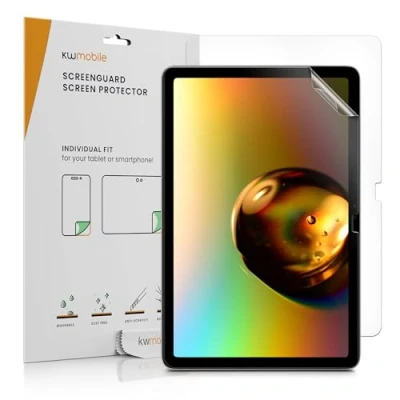 Image of kwmobile Screen Protector Compatible with Google Pixel Tablet 11&quot; 2x Anti fingerprint Film Shield for