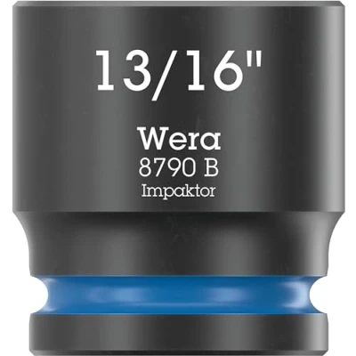 Image of Wera 8790 B Impaktor 13/16&quot;, Socket Wrench Insert with 3/8&quot; Drive 05005523001