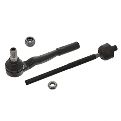 Image of 2114609803, A2114609803 Tie Rod FEBI BILSTEIN 26761 Front Axle Left with lock nuts BMTS Turbo NEW MERCEDES BENZ: E Class Saloon, CLS Coupe