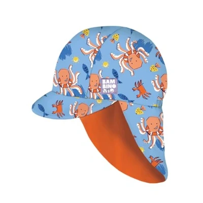 Image of Bambino Mio Baby Swim Sun Hat, Wave Patrol, 0 12 Months
