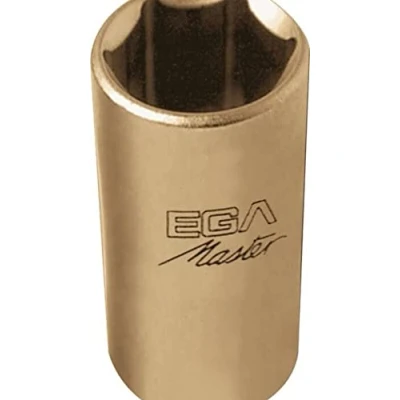 Image of EGA Master Socket Wrench 1/2&quot; 1.1/2&quot; Long Series Non Sparking Cu Be (6 Edges)
