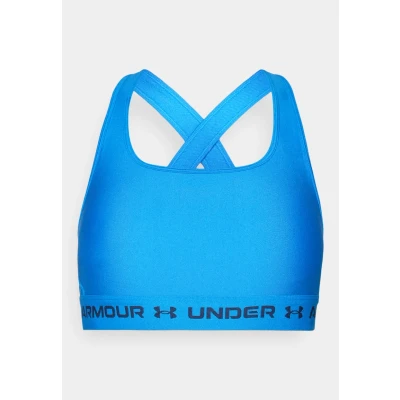Image of Under Armour Crossback Mid Bra Blue Atlantis / Washed Navy XXL