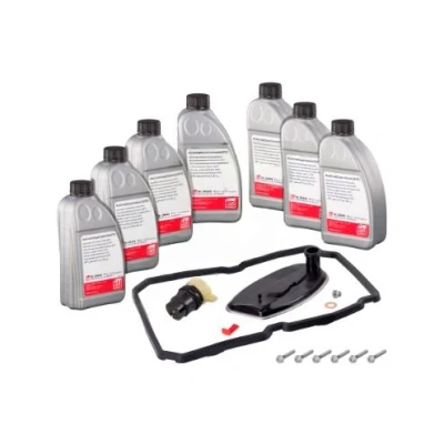 Image of 1402770095, 1402770095S4, A1402770095, A1402770095S4 Parts Kit, automatic transmission oil change FEBI BILSTEIN 171748 MERCEDES BENZ: C Class T modell