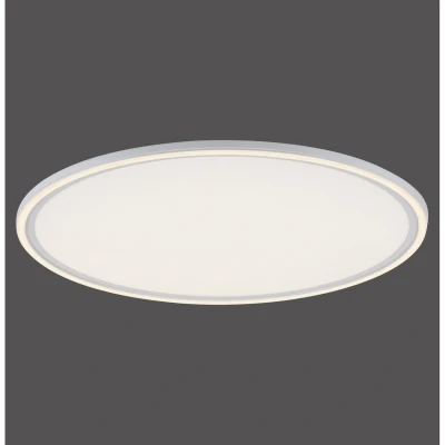 Image of Edging Flush Ceiling Light White 1x 40.5W LED 2700 5000K, 9.5W 5000K Dimmable