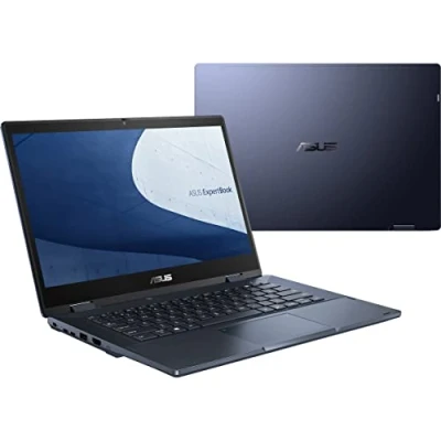 Image of ASUS ExpertBook B3 Thin &amp; Light Flip Business Laptop, 14 FHD, Intel Core i7 1165G7, 512GB SSD, 16GB RAM, All Day Battery, Enterprise Grade Video Conference, NumberPad, Win 10 Pro, B3402FEA XH74T