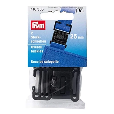 Image of Prym Buckle Clip, Black, 35 mm, Schwarz, 2 Stück