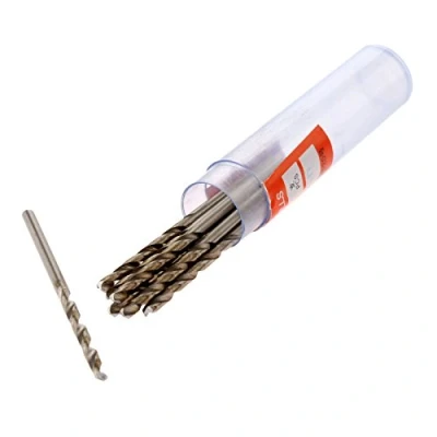 Image of Mtsooning HSS Twist Drill Bit 10 Pcs 2.5mm Micro Straight Shank Electrical Drilling Tool
