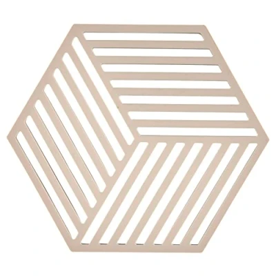 Image of Zone Denmark Trivet Hexagon Desert 16 x 14 cm