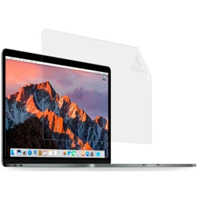 Image of MyGadget Screen Protector Crystal Clear compatible with Apple MacBook Pro 13 inch &amp; Air 13&quot; M1 Touchbar Anti Scratch LCD Display Protection Full Cover Film
