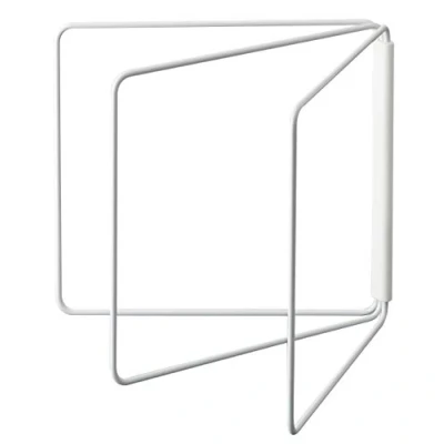 Image of Yamazaki Dishcloth Hanger, Alloy Steel, White, One Size